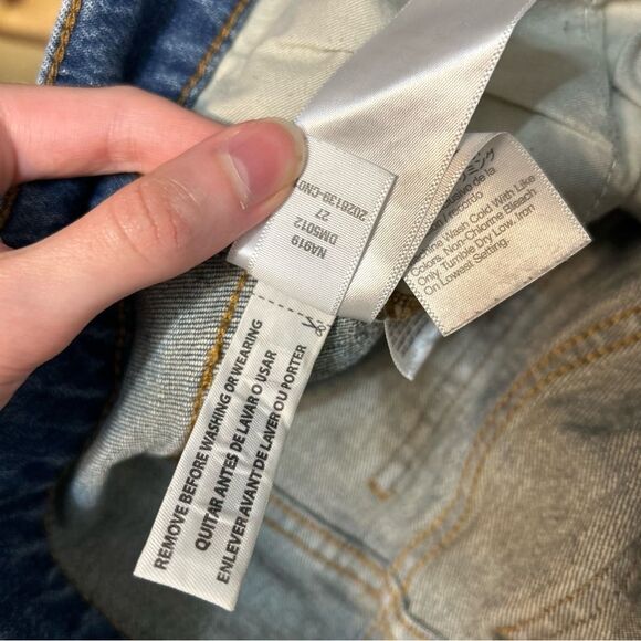 Madewell The Perfect Vintage Straight Leg High Rise Jeans in Haight Wash Size 27 - Picture 12 of 12